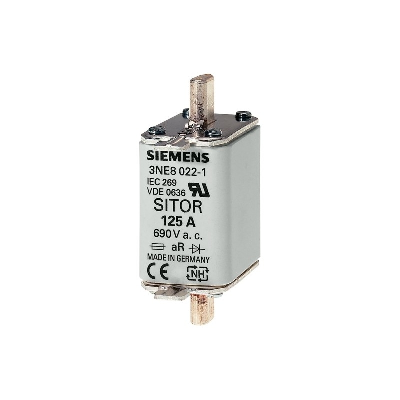 Distribuição de energia de baixa tensão Siemens 3NE8018-1 Tipo de fusível de faca de automação industrial