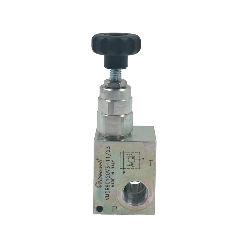 VMDR90120 válvula de regulação de pressão válvulas de alívio tipo roscado com faixa de 50 a 250 bar
