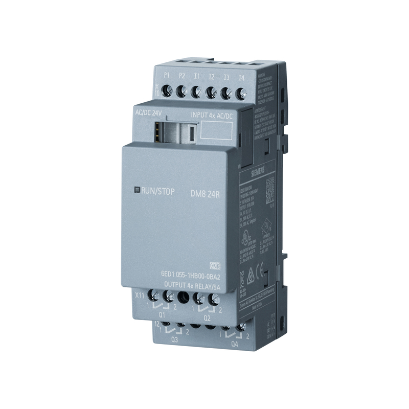 LOGO DM8 24R para o LOGO 8 PLC Expansion Module 6ED1055-1HB00-0BA2 100% original Siemens FOB