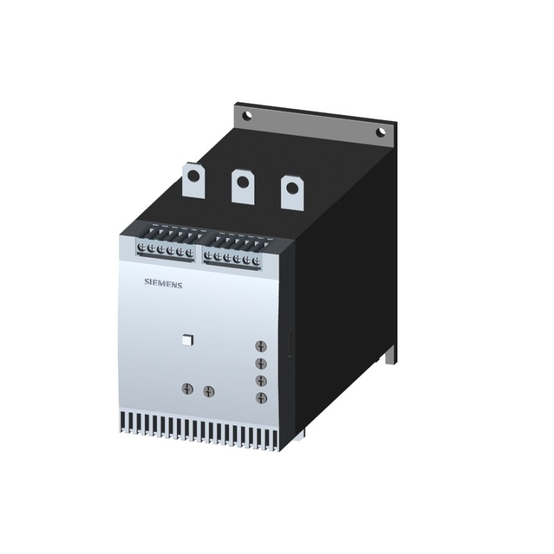 3RW4056-6BB44 SIRIUS Soft Starter S6 162A 90 kW/400V 200-460V AC 230V AC terminais de parafuso