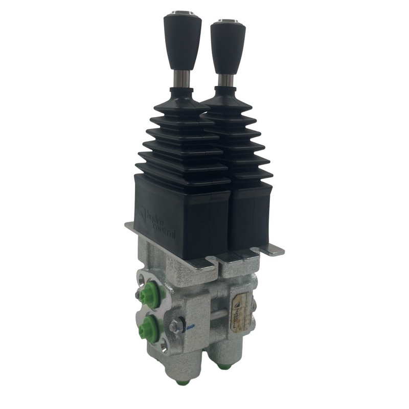 Válvulas de controlo remoto de 2 bobinas para joystick de controlo de piloto hidráulico na perfuração de rocha