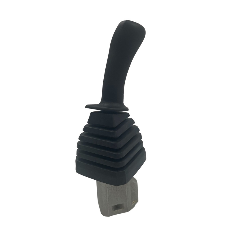 Joystick hidráulico para válvulas de controlo de direcção em carregadores de direcção de deslizamento e comando remoto de guindaste