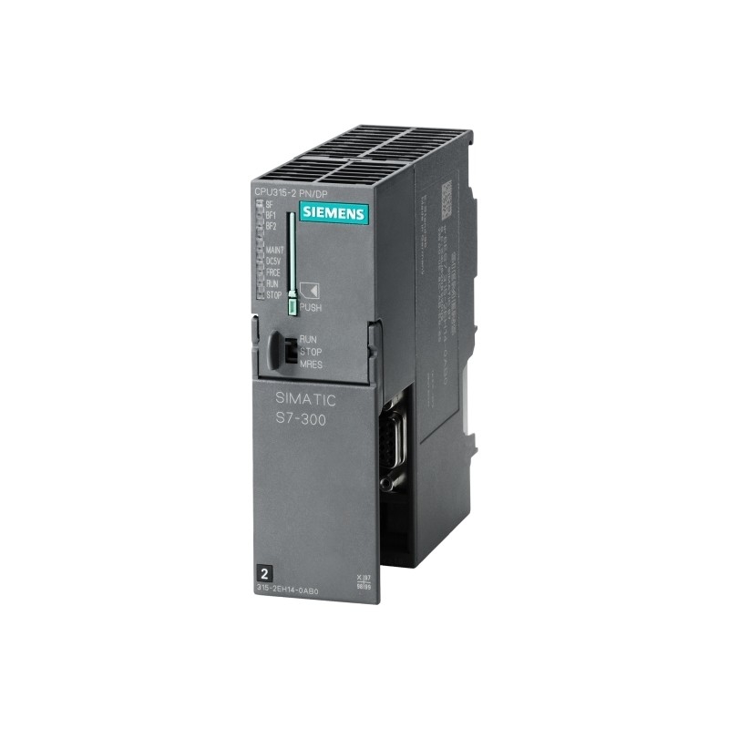 Excelente 6ES7315-2EH14-0AB0 SIMATIC S7-300 CPU 315-2PN/DP com 384KB de memória de trabalho
