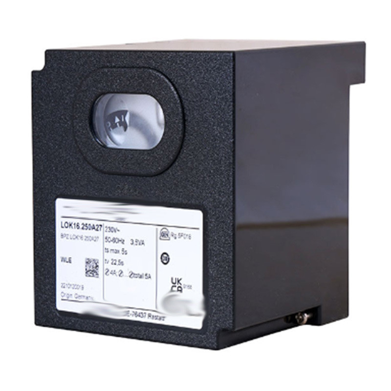 Display LED Siemens LOK16.650A27 Controlador de queimador de óleo e gás para queimadores de gás ou de dois combustíveis